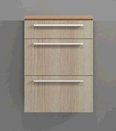 Puris Cool Line Highboard 60 cm HBA566A5M in Eiche hell - Sonderpreis - Sofort lieferbar!!