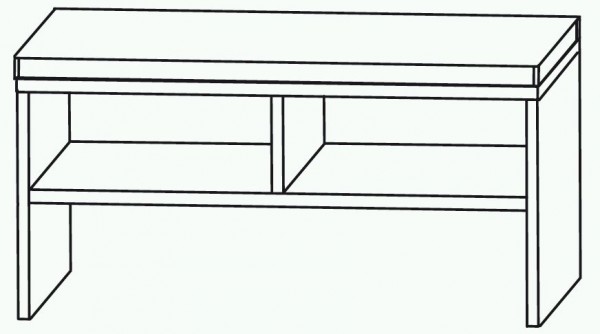 Puris Bad-Sitzbank 90 cm breit SETBANK9