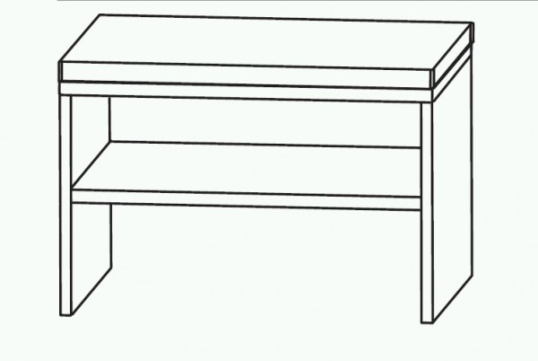 Puris Classic Line Bad-Sitzbank 60 cm breit SETBANK6