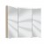 Spiegelschrank 70 cm S2A437S3, 1 LED-Flächenleuchte, 3 Spiegeltüren auf Trägerplatte, 2 Mittelwände, 6 Glasfachböden, 1 Schalter-Steckdosenelement, ohne Facettenschliff, Energieeffizienzklasse: A, B/H/T: 70x65x15 cm