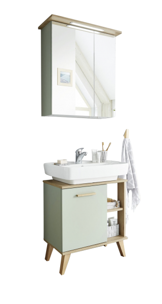 Pelipal Quickset 963 - Badmöbelset 60 cm breit - inkl. Spiegelschrank