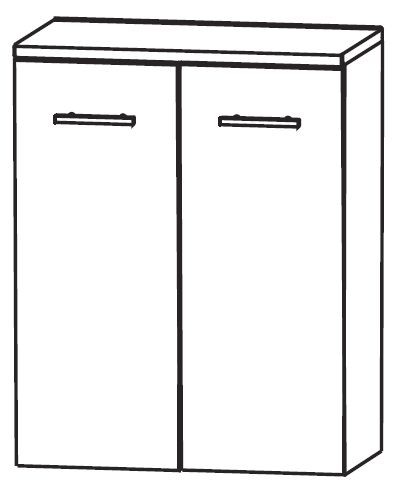Puris Fresh Bad-Highboard 60 cm breit HBA416W01