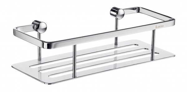 SMEDBO 190 Seifenkorb mit Bodenplatte in verchromtem Messing DK3001