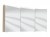 Spiegelschrank 120 cm S2A432S3, 1 LED-Flächenleuchte, 3 Spiegeltüren auf Trägerplatte, 2 Mittelwände, 6 Glasfachböden, 1 Schalter-Steckdosenelement, ohne Facettenschliff, Energieeffizienzklasse: A, B/H/T: 120x65x15 cm