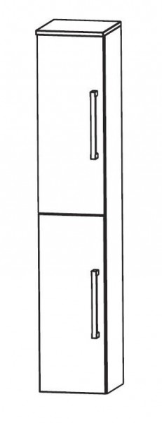 Puris Speed Bad-Hochschrank 30 cm breit HNA033A