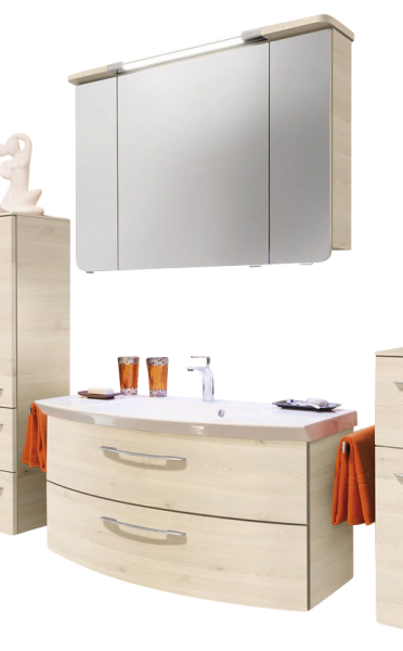 Pelipal Cassca Badmöbel Set 100 cm