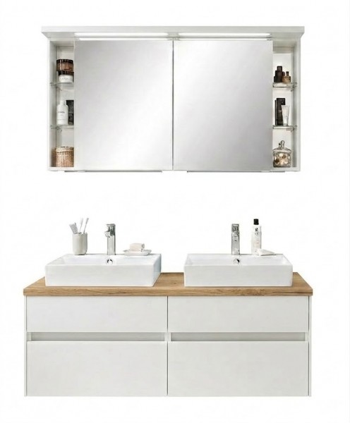Puris Unique Badmöbel Set - Doppelwaschplatz / 142 cm