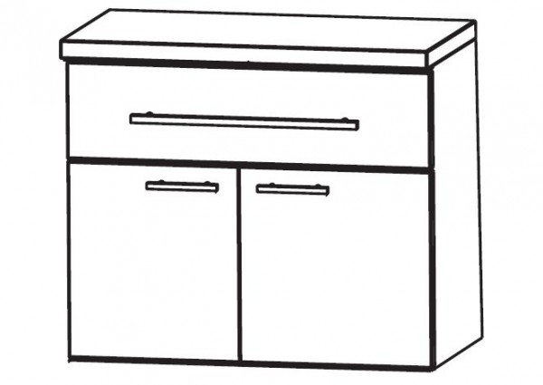 Puris Classic Line Bad-Unterschrank 60 cm breit UNA326A7M