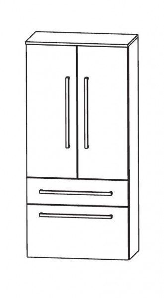 Puris Speed Bad-Mittelschrank 60 cm breit MNA886A