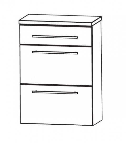 Puris Speed Bad-Highboard 60 cm breit HBA566A