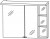 Spiegelschrank 90 cm S2A439R26