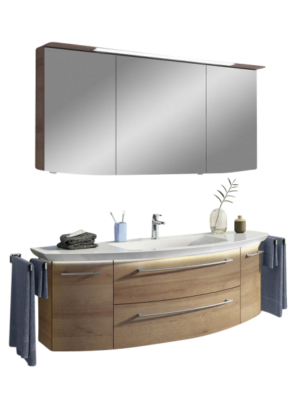 Pelipal Cassca Badmöbel Set 140 cm kombinierbar