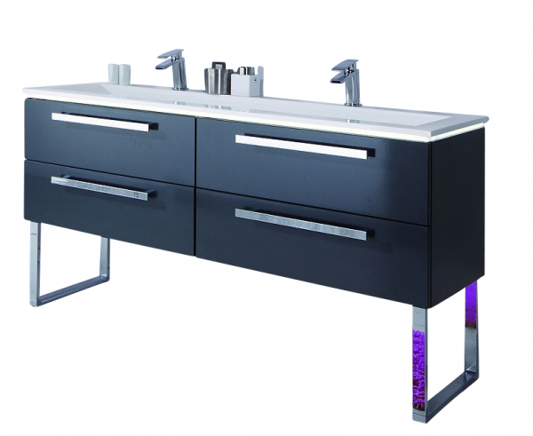 Puris Star Line Badmöbel Set 160,6 cm breit kombinierbar – Glas