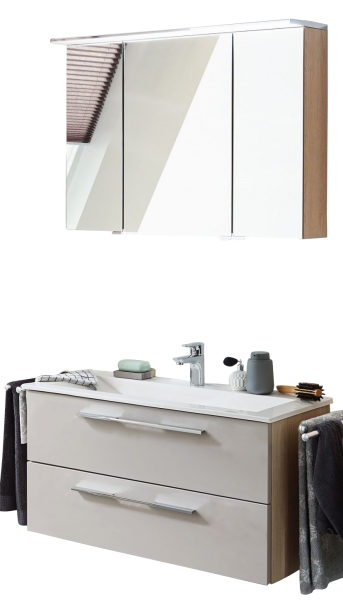 Puris Fine Line Badmöbel Set 92 / 95 cm breit