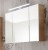 AG-SPS 01 / AG-SPS 26 Spiegelschrank mit LED-Aufsatzleuchte
