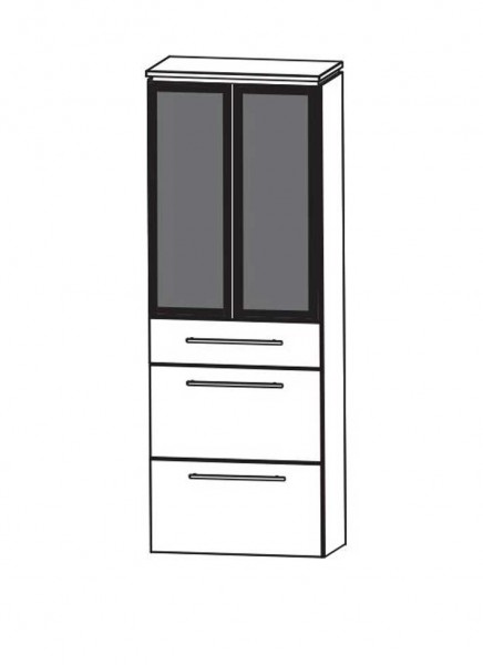 Puris Cool Line Bad-Hochschrank 60 cm breit HNA09625M