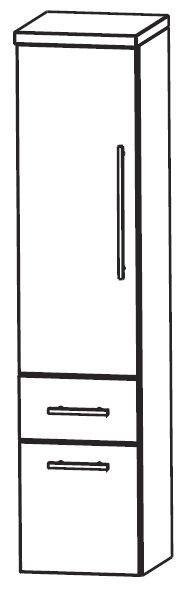 Puris Star Line Bad-Mittelschrank 30 cm breit MNA883A7M