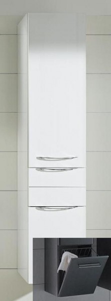 Pelipal 6025 Hochschrank mit Wäschekippe 45 cm 6025-HSW 45-04