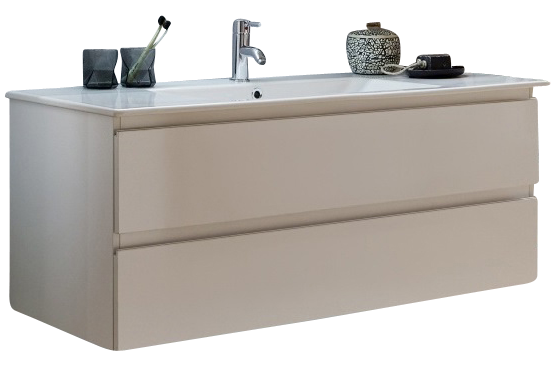 Marlin Bad 3290 Waschtisch mit Unterschrank 120 cm breit - Unterschrank variabel