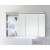 CT-S3D7-1173-R-16 Spiegelschrank mit LED-Beleuchtung im Kranz