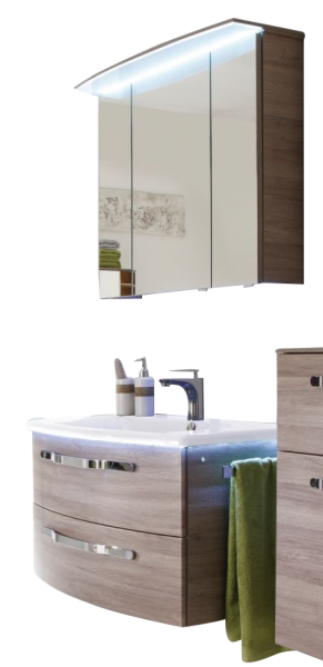 Pelipal 7005 Badmöbel Set 85 cm breit - Set 1.3