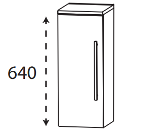 Puris Protection1 - Highboard HBA413A01 L/R / 30 oder 40 cm