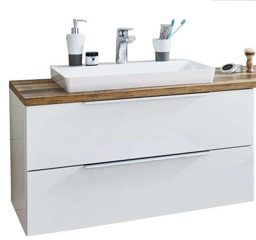 Puris Aspekt Waschtisch mit Unterschrank - 90 cm breit