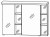 Spiegelschrank 100 cm S2A42L1S1