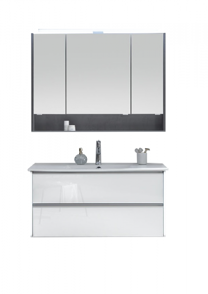 Pelipal 6040 Badmöbel-Set 103 cm breit - Kombination 2.3