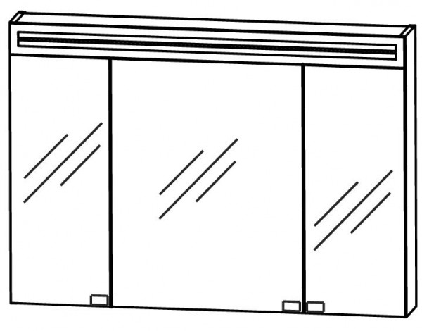 Puris Star Line Spiegelschrank 90 cm breit S2A58906