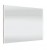 Spiegelpaneel SPBSA10 Sensorschalter, seitliche LED-Beleuchtungen, Helligkeit dimmbar - 100x70x2,8 cm