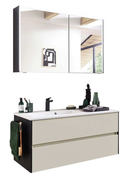 Pelipal 6010 Badmöbel Set 113 cm breit Becken links - Set 2.5