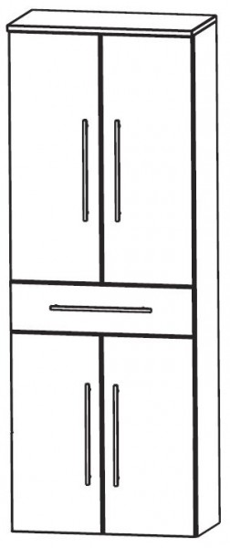 Puris Star Line Bad-Hochschrank 60 cm breit HNA056A7M