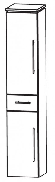 Puris Cool Line Bad-Hochschrank 30 cm breit HNA053A5M