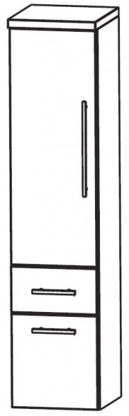 Puris Crescendo Bad-Mittelschrank 40 cm breit MNA884A7M