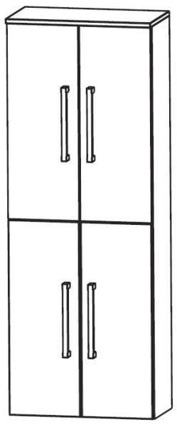 Puris Speed Bad-Hochschrank 60 cm breit HNA036A