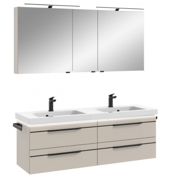 Pelipal Balto Badmöbel-Set - Doppelwaschplatz, 148 cm