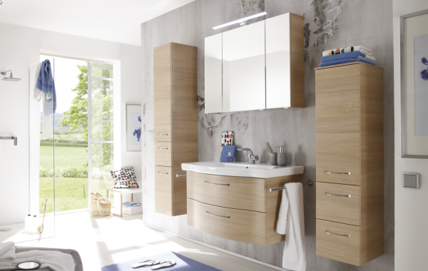 Pelipal 6005 Badmöbel Set 97 cm breit - Set 1.2