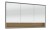 Einbauspiegelschrank 145,1 cm S2A5514E1, 3 Doppelspiegeltüren 2 Mittelwände, 6 Glasfachböden LED-Alurahmen 40,6 Watt seitlicher Überstand je 25,5 mm mit Sensor für LED-Emotionbeleuchtung inkl. Converter 60 Watt / 24 Volt 1 Schalter-Steckdosen-Element 1 be