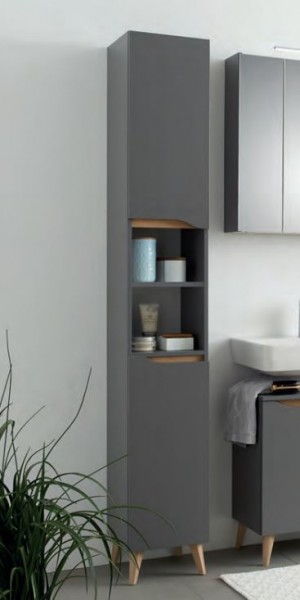 Pelipal Quickset 357 - Hochschrank 30 cm breit mit 2 Drehtüren