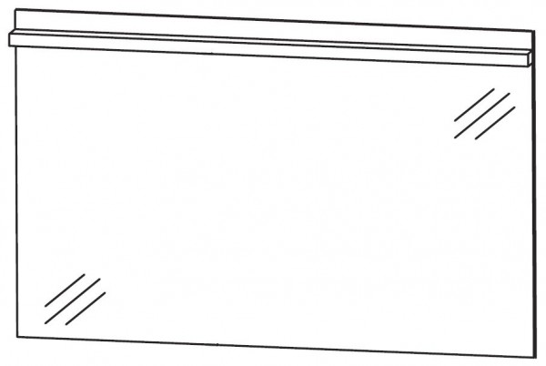 Puris Quada Badspiegel 120 cm breit FSA431272