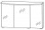 Spiegelschrank 120 cm S2A432S3