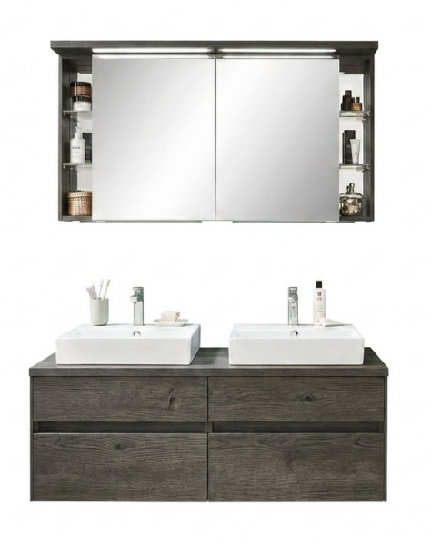 Puris Unique Badmöbel Set - Doppelwaschplatz / 142 cm