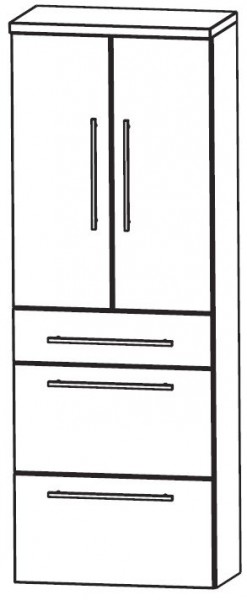 Puris Crescendo Bad-Hochschrank 60 cm breit HNA096A7M