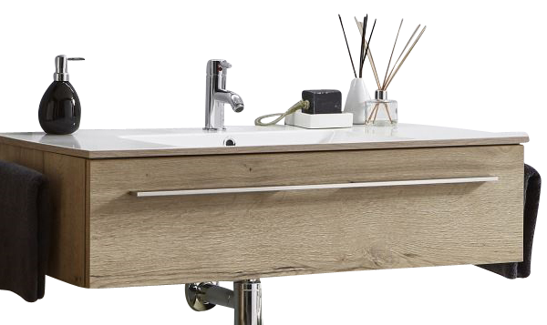 Marlin Bad 3260 Waschtisch mit Unterschrank WKHS9 / 100 cm