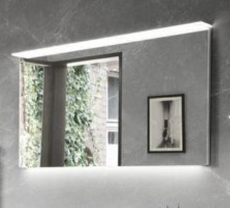 b.essence - Flächenspiegel inkl. Beleuchtung 80 cm breit