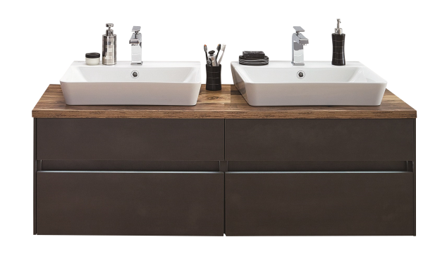 Puris Unique Waschtisch mit Unterschrank 142 cm breit