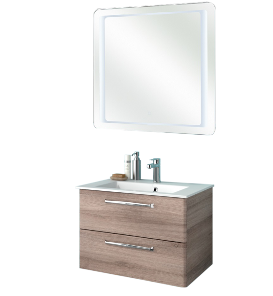 Pelipal TrenTino Badmöbel Set 77 cm breit - Spiegel wählbar