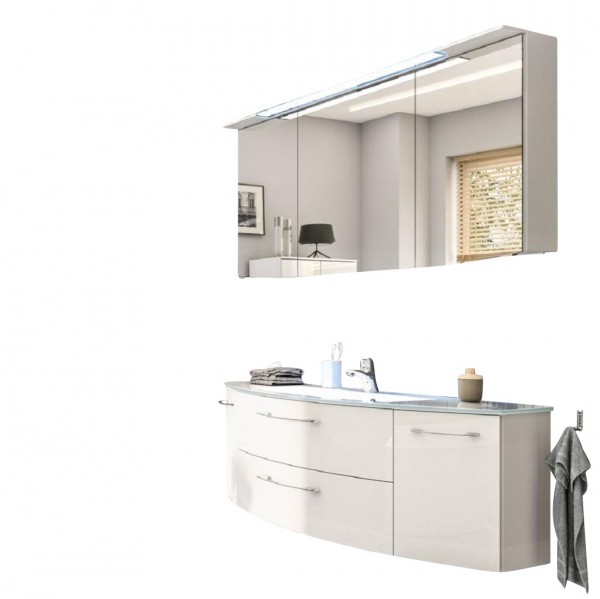 Pelipal Cassca Badmöbel Set 140 cm breit - Set 3.5