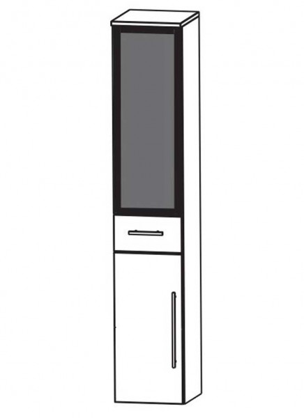 Puris Speed Bad-Hochschrank 30 cm breit HNA0532B